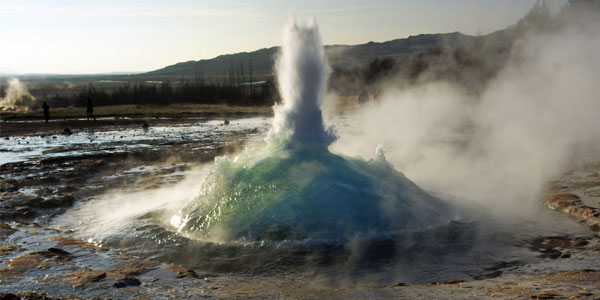 Strokkur hot spring in Iceland