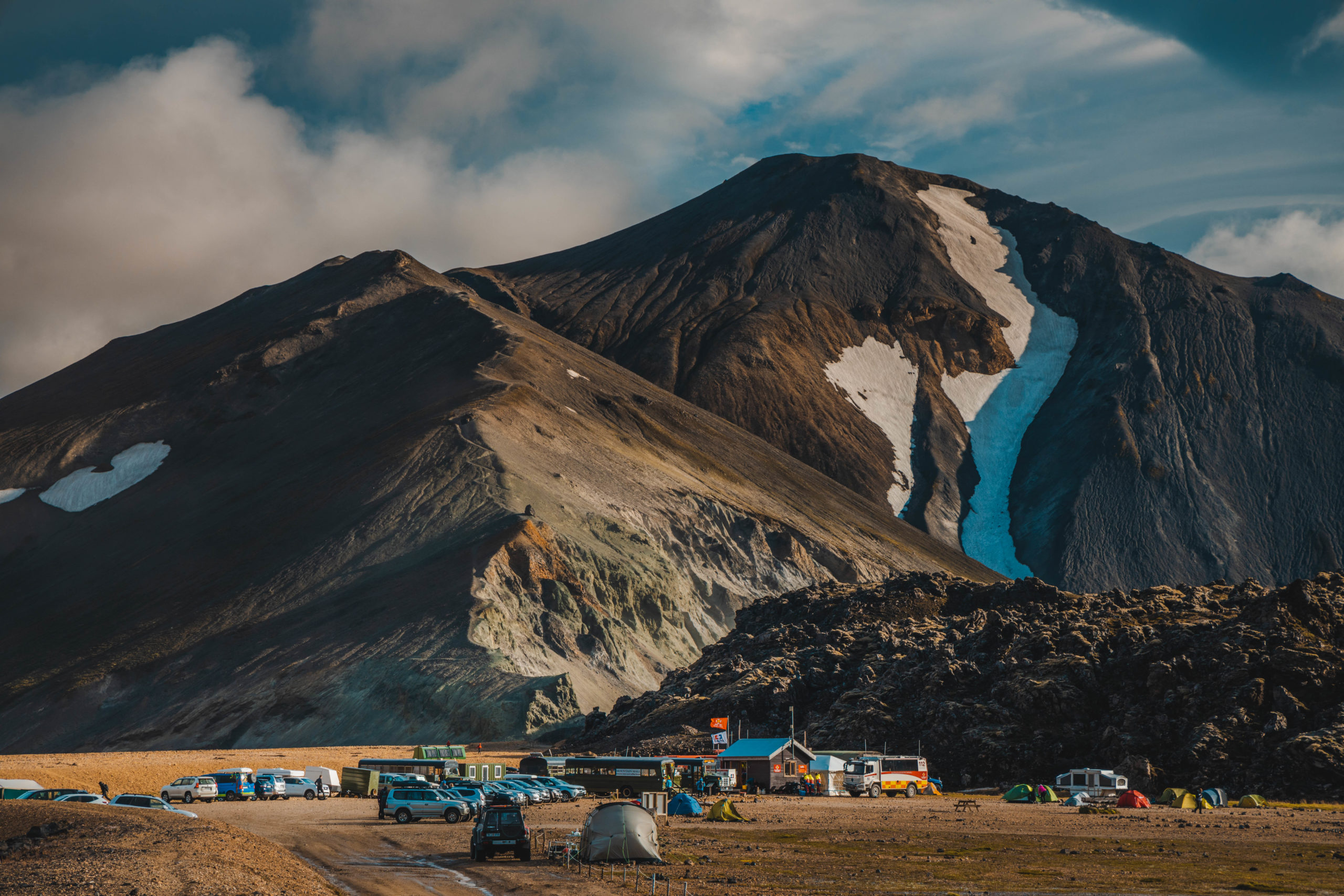 Landmannalaugar Campsite Iceland