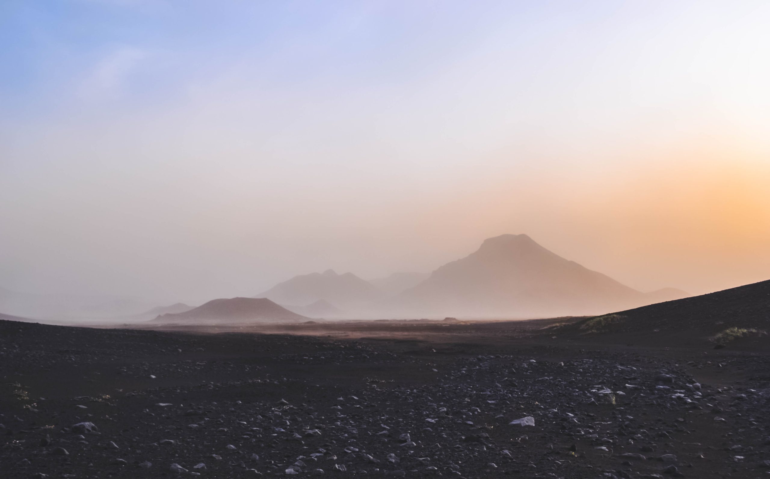 A mountain range in Iceland