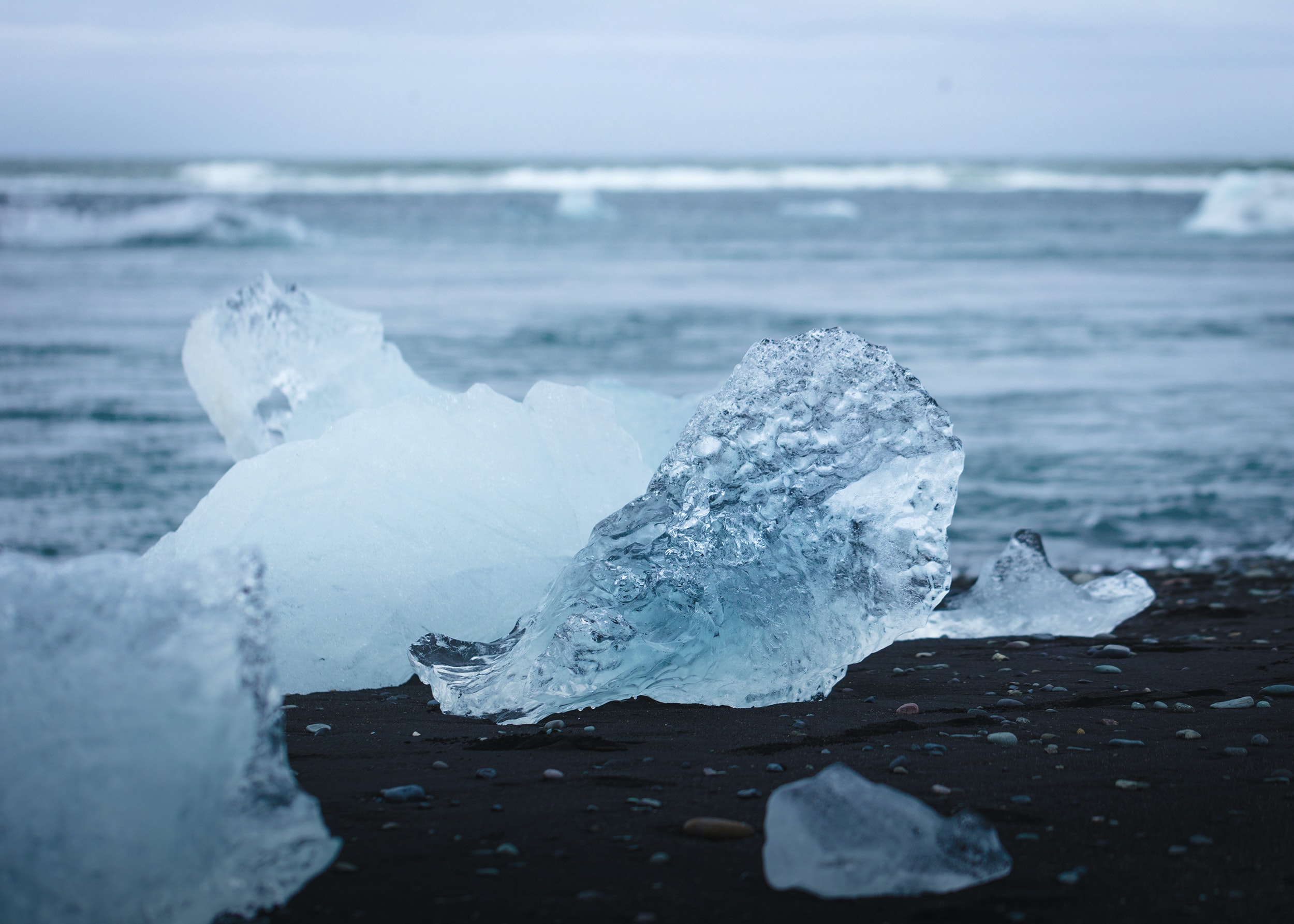 Ice at Diamond Beach