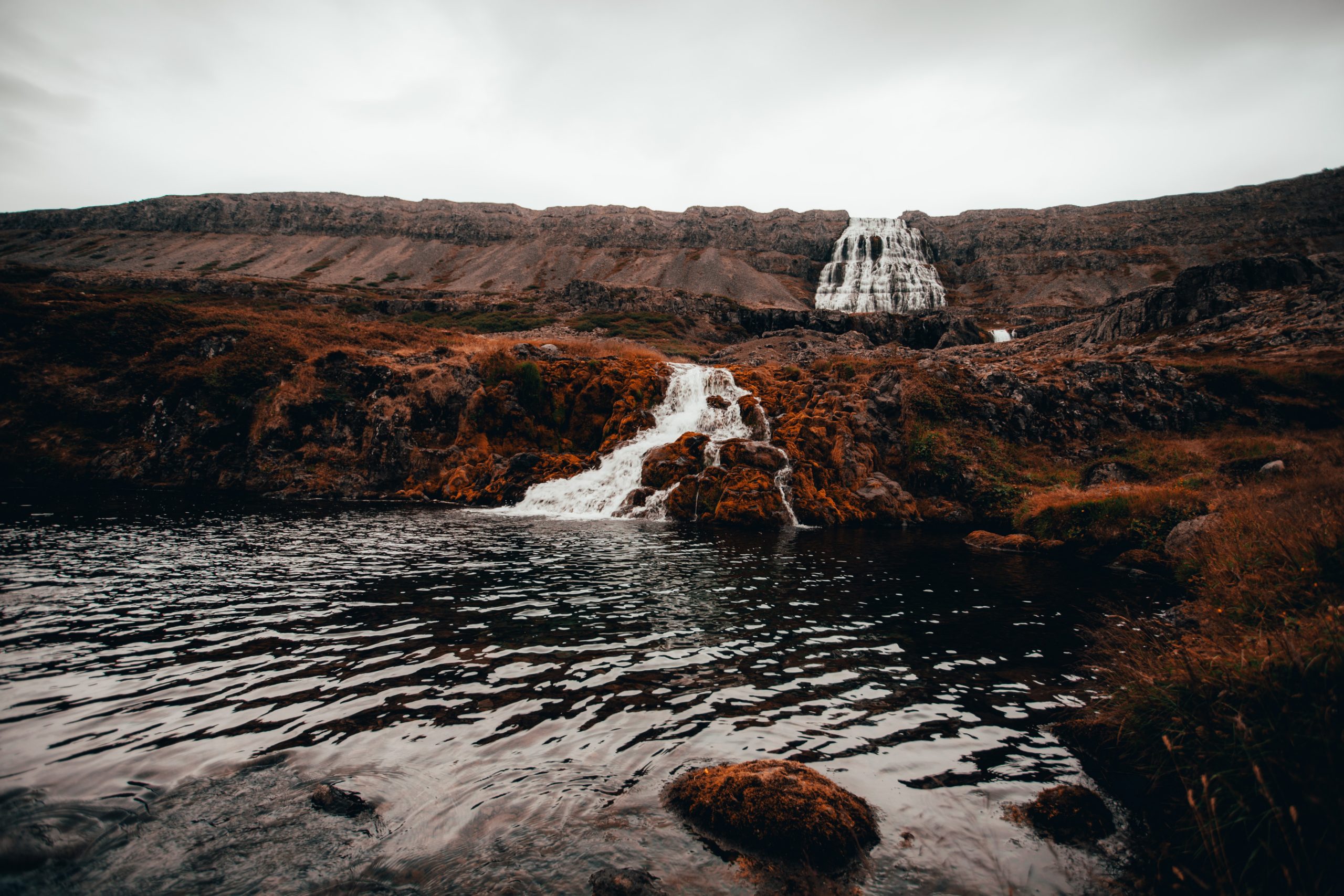 Dyndjandi waterfall in the Westfjords