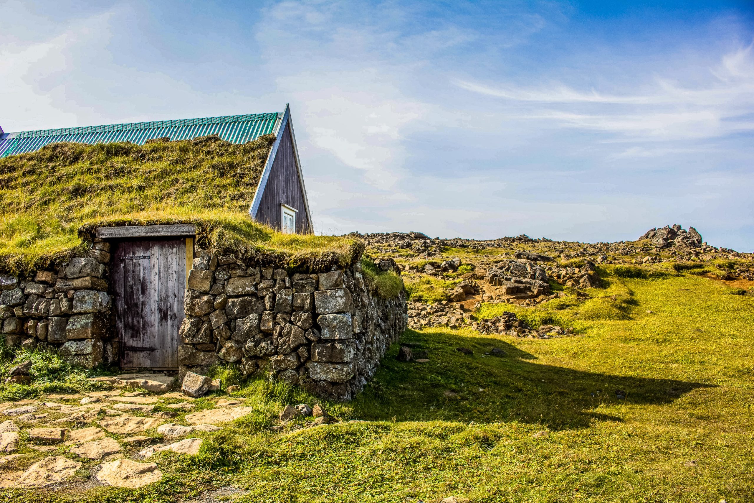 Turf Roof House