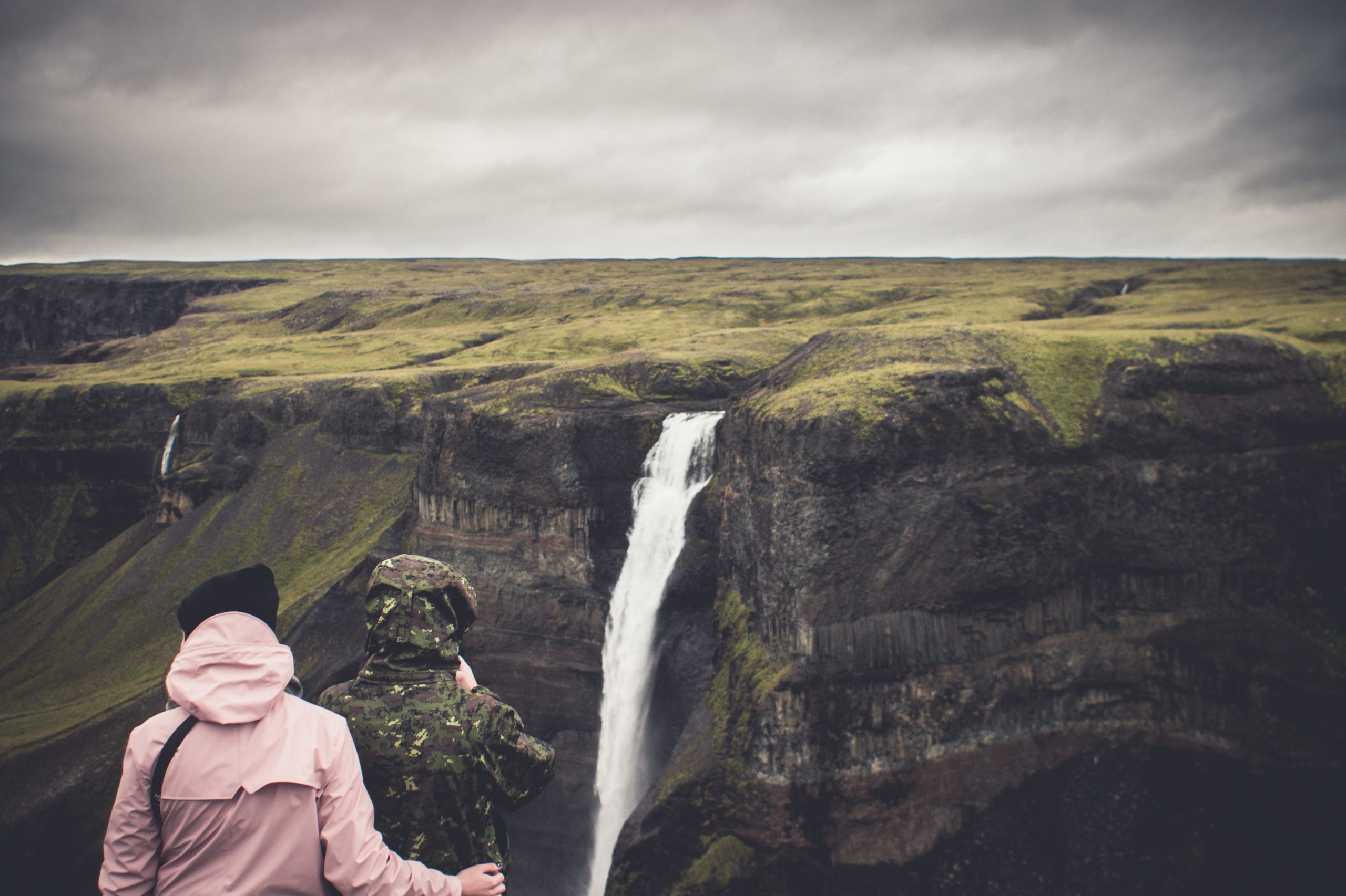 A couple in Iceland