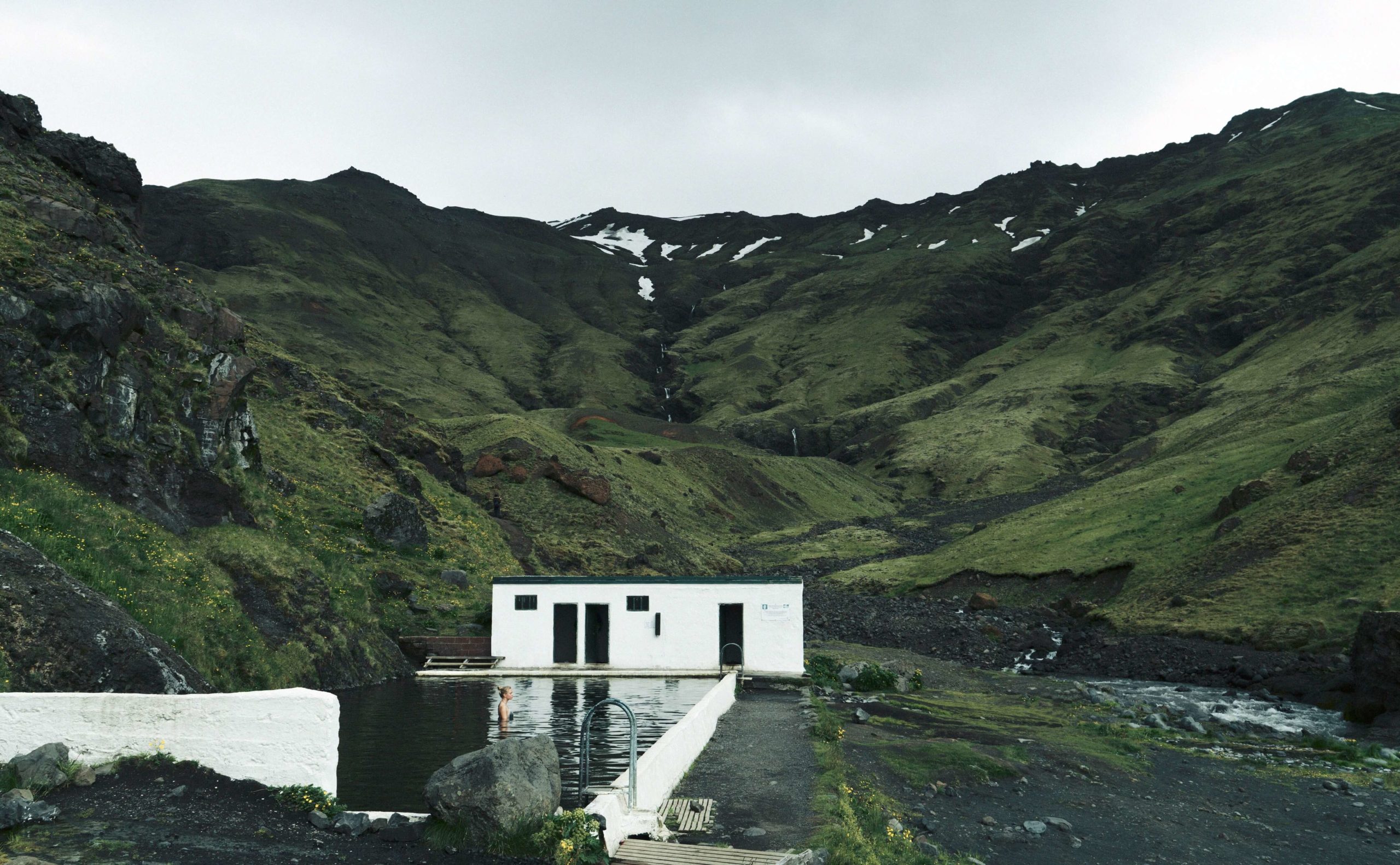 Seljavallalaug hot spring Iceland