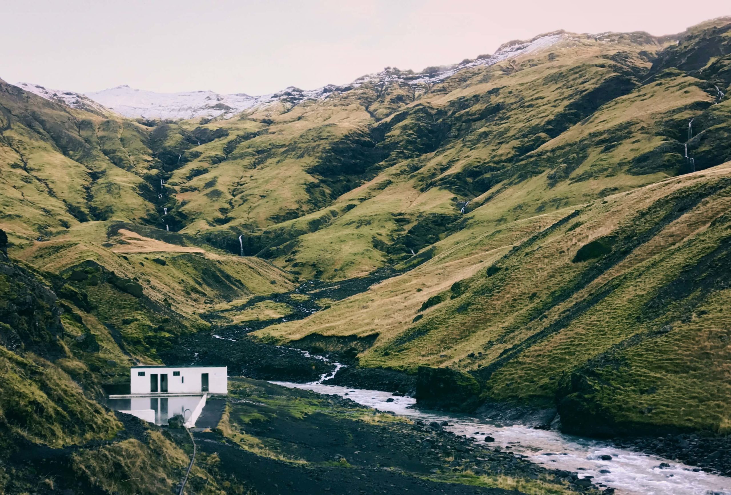 Seljavallalaug hot spring Iceland