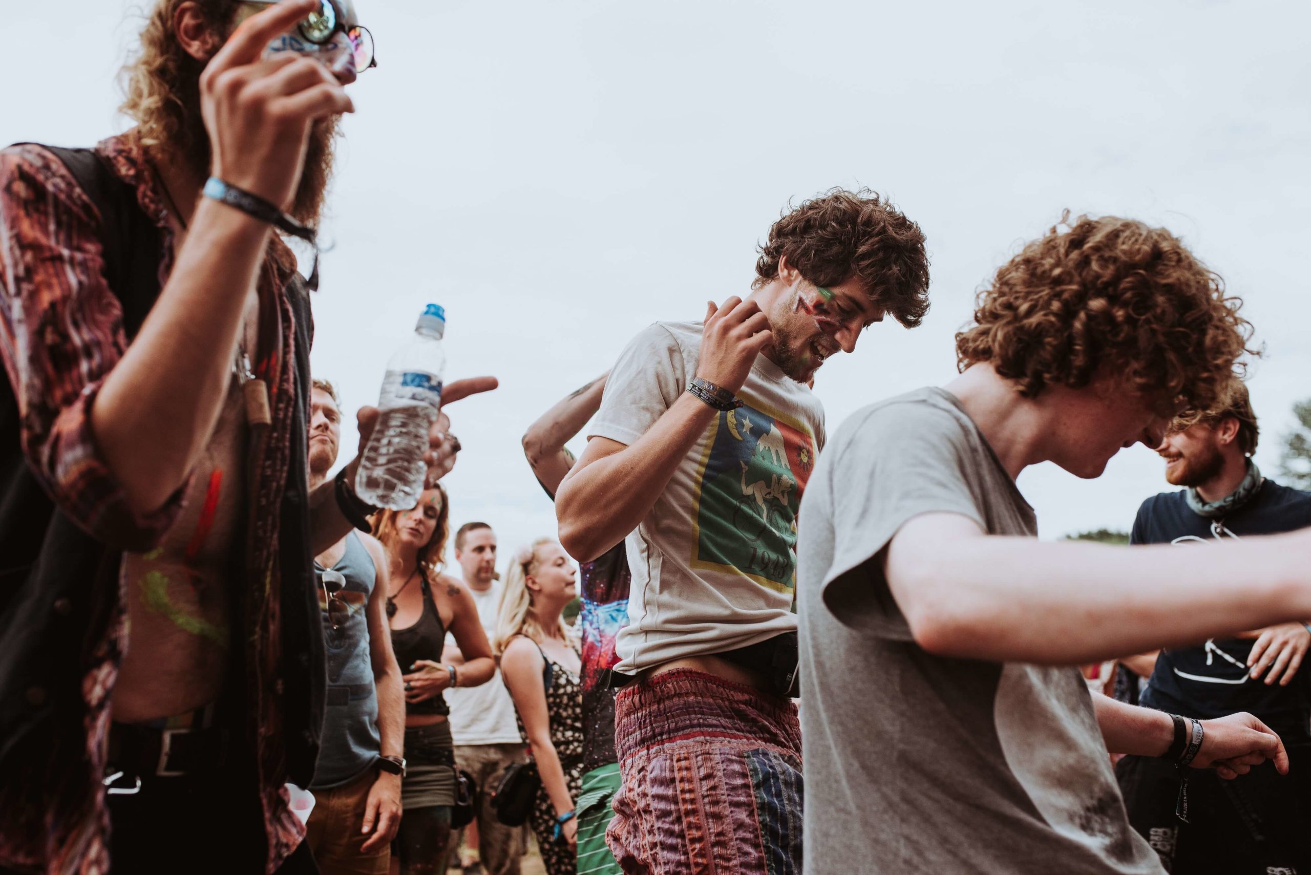 Dancing at an Iceland concert